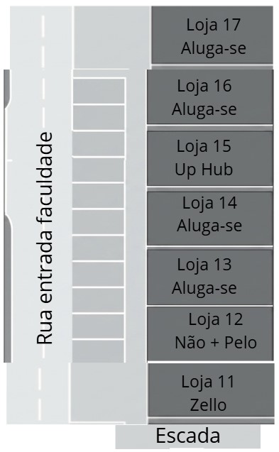 Planta do Piso Claretianas do Spass Rio Claro com as unidades